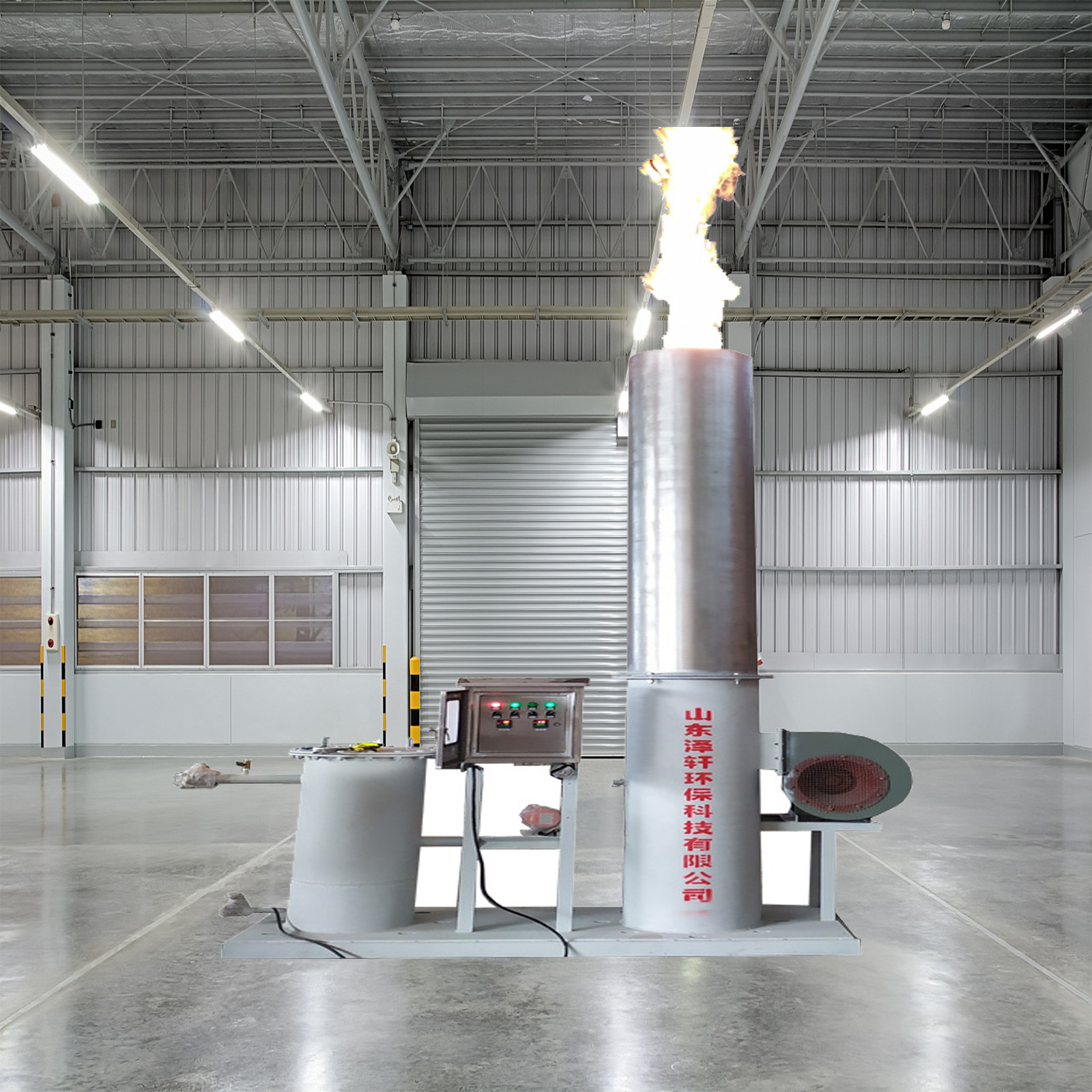 養(yǎng)殖場小型火炬燃燒系統(tǒng)