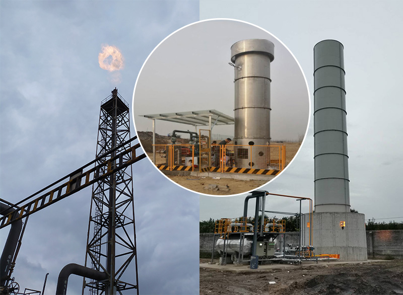 目前沼氣燃燒火炬高度規范要求