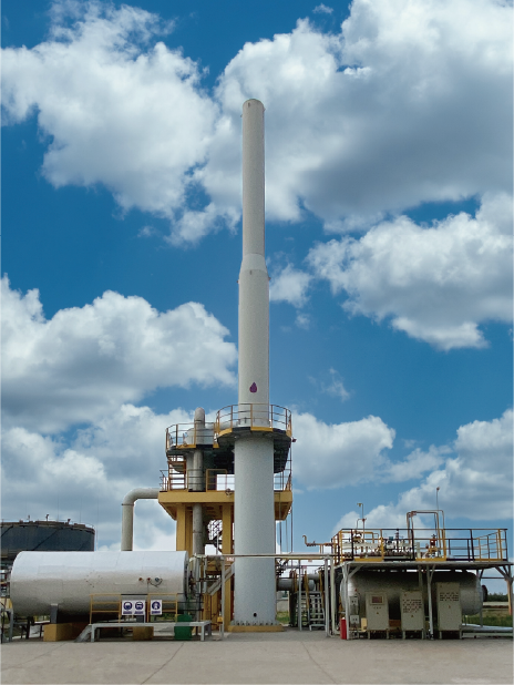 酸性有機(jī)氣體燃燒處理的優(yōu)勢